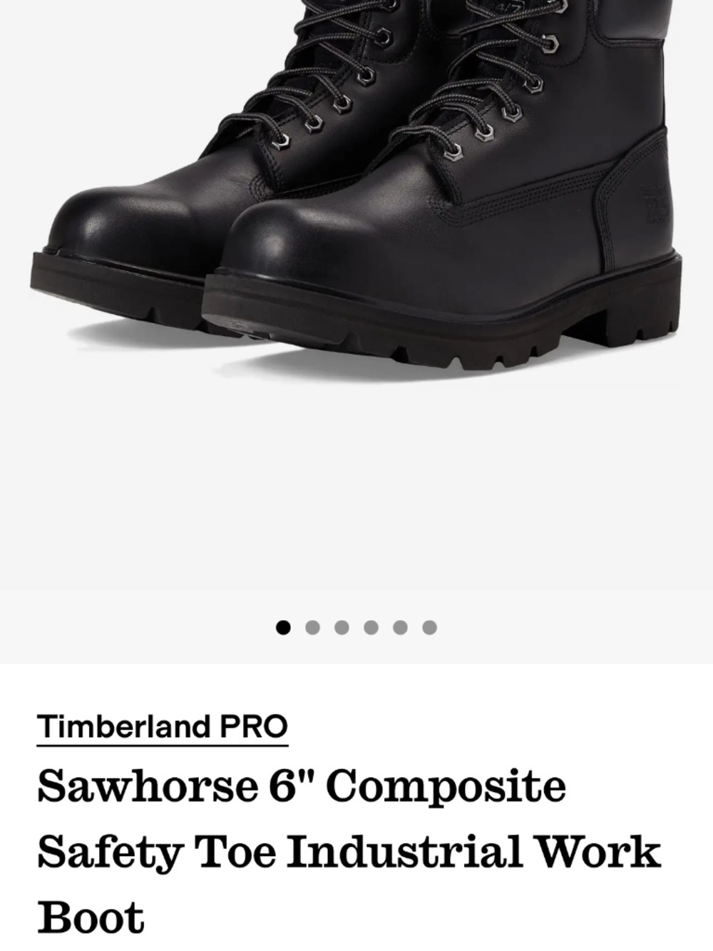 Timberland Pro steel toe work boots BRAND NEW